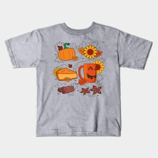 Pumpkin Season and Everything is Nice Kids T-Shirt